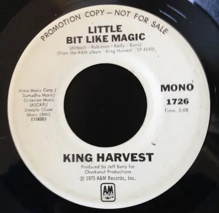 King Harvest - Little Bit Like Magic