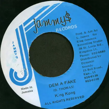 King Kong - DEM A FAKE