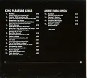 CD - King Pleasure / Annie Ross - King Pleasure Sings / Annie Ross Sings - Digisleeve