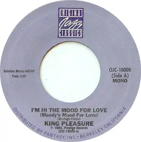 King Pleasure - I'm In The Mood For Love (Moody's Mood For Love) / Red Top