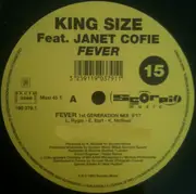 12inch Vinyl Single - King Size Featuring Janet Cofie - Fever