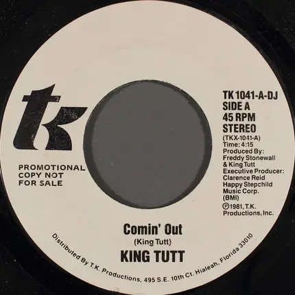 King Tutt - Comin' Out