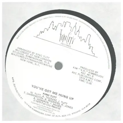 King Tutt - D-a-n-c-i-n' / You've Got Me Hung Up