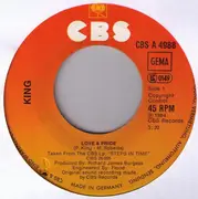 7inch Vinyl Single - King - Love & Pride