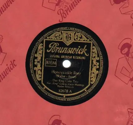 King Cole Trio - Honeysuckle Rose/ Hit That Jive Jack