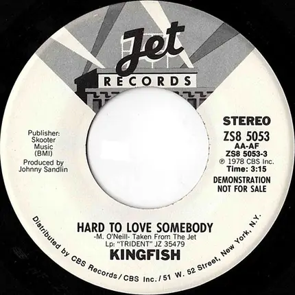 Kingfish - Hard To Love Somebody