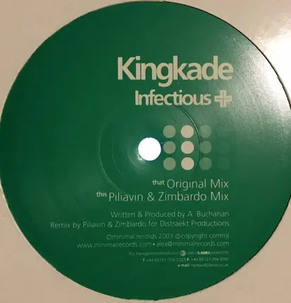Kingkade - Infectious (Disc 1)