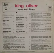 LP - King Oliver - West End Blues