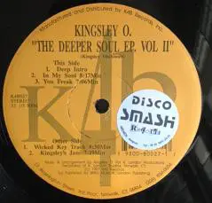 Kingsley O. - The Deeper Soul EP (Vol. 2)