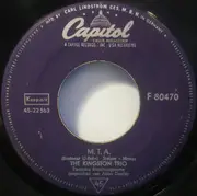 7inch Vinyl Single - Kingston Trio - M.T.A. / Bay Of Mexico