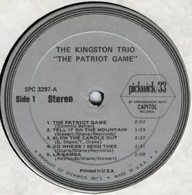 The Kingston Trio - The Patriot Game