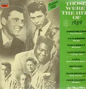 Kingston Trio, Fats Domino, ... - Those Were The Hits Of 1959