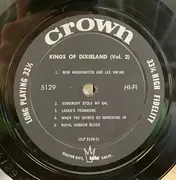 LP - Kings Of Dixieland - Kings Of Dixieland Volume 2 - Mono