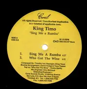 King Timo / King Beau Beau - Sing Me A Rumba / Gingue Merengue