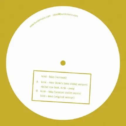 KiNK , Rachel Row - Leko (Remixes)