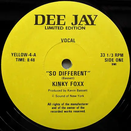 Kinky Foxx - So Different