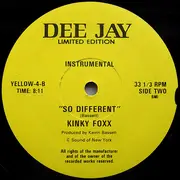 12inch Vinyl Single - Kinky Foxx - So Different
