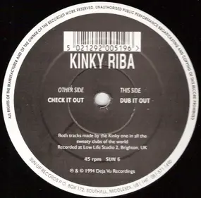 Kinky Riba - Check It Out / Dub It Out