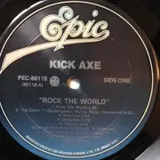 LP - Kick Axe - Rock The World - insert
