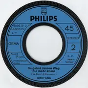 7inch Vinyl Single - Kicky Ling - Maria, Wann Werd´Ich Dich Seh´n