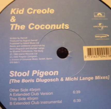 Kid Creole And The Coconuts - Stool Pigeon