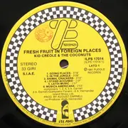 LP - Kid Creole And The Coconuts - Fresh Fruit In Foreign Places