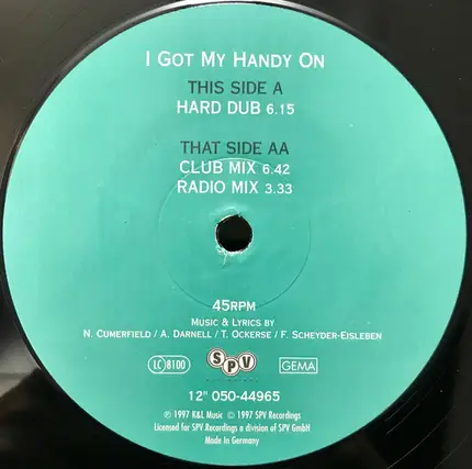 Kid Creole And The Coconuts - I Got My Handy On