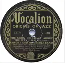 Schellack - Kid Ory And His Creole Jazz Band - The Girls Go Crazy About The Way I Walk / Blanche Touquatoux