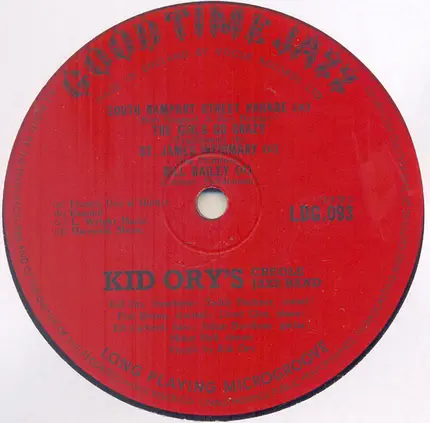 Kid Ory And His Creole Jazz Band - 1953