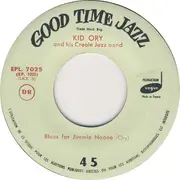 7inch Vinyl Single - Kid Ory And His Creole Jazz Band - Blues For Jimmy Noone