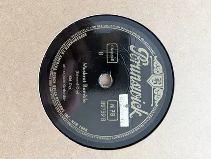 Kid Ory And His Orchestra - High Society / Muskrat Ramble