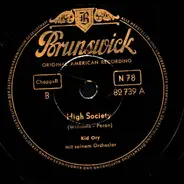 Kid Ory And His Orchestra - High Society / Muskrat Ramble