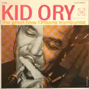 LP - Kid Ory - The Great New Orleans Trombonist - Hollywood Press