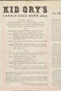 LP - Kid Ory's Creole Jazz Band - 1956: The Legendary Kid