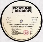 LP - Kid Thomas And His Algiers Stompers - In Lugano