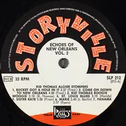 LP - Kid Thomas And His Algiers Stompers , Louis Delisle's Band & Wooden Joe's New Orleans Band - Echoes From New Orleans: Vol. 2