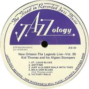 LP - Kid Thomas And His Algiers Stompers With Raymond Burke - New Orleans - The Legends Live - Vol. 20