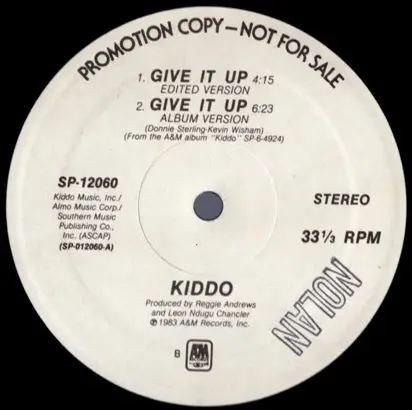 Kiddo - Give It Up