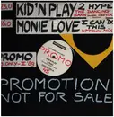 12inch Vinyl Single - Kid'n Play / Monie Love - 2 Hype / I can do this - White Label Promo