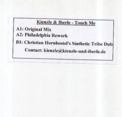 Kienzle & Iberle - Touch Me