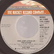 7inch Vinyl Single - Kiki Dee - One Jump Ahead Of The Storm - Promo