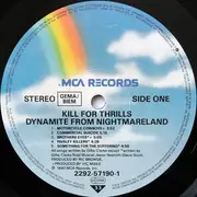 LP - Kill For Thrills - Dynamite From Nightmareland