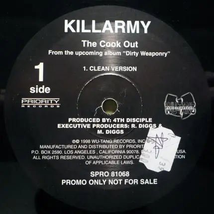 Killarmy - The Cook Out