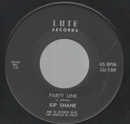 Kip Shane - Party Line