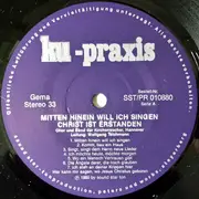 LP - Kirchenwecker , Wolfgang Teichmann - Mitten Hinein Will Ich Singen - Christ Ist Erstanden