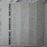 LP - Kiri Te Kanawa - Shéhérazade / Melodies - Gatefold