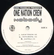 12inch Vinyl Single - Kirk Franklin Presents One Nation Crew - Nobody