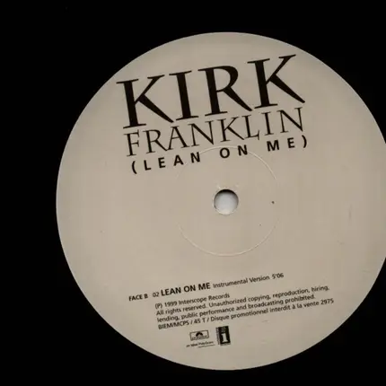 Kirk Franklin - Lean On Me