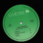 LP - Kirk Lightsey Quartet - First Affairs