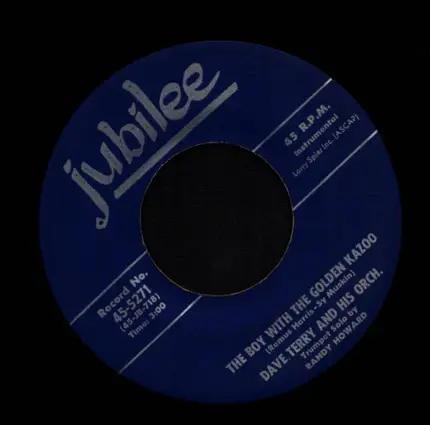 Kirk Stuart With David Terry And His Orchestra - The Boy With The Golden Kazoo